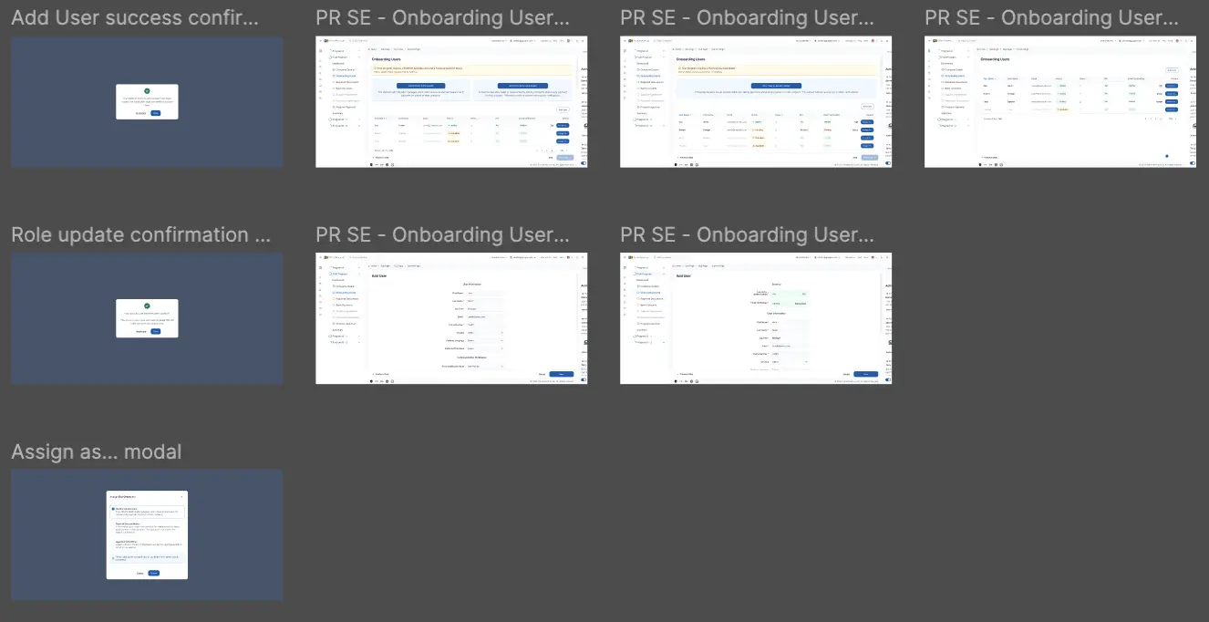 Onboarding flow — step 1