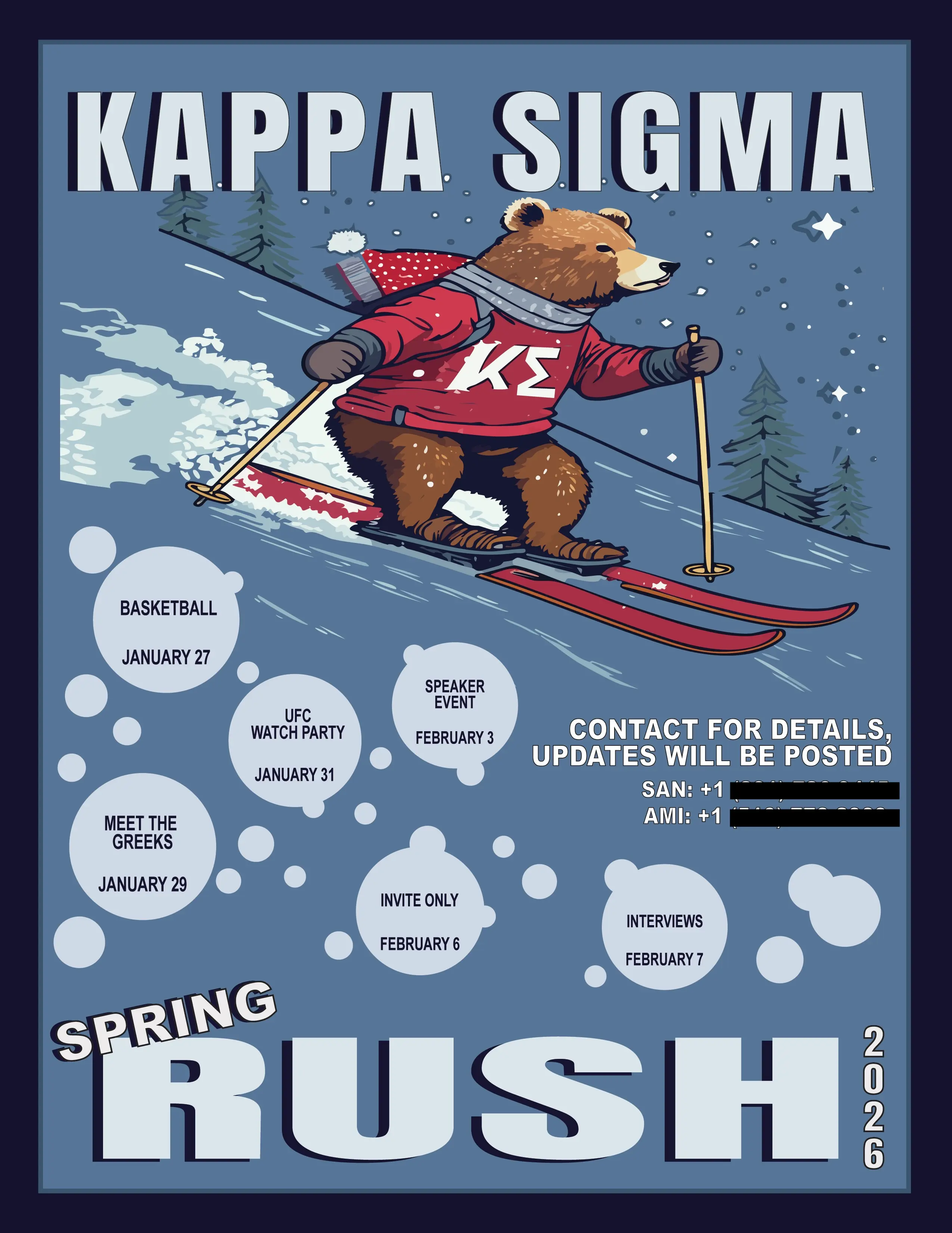Kappa Sigma Rush Flyer